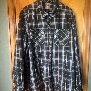 5.11 Tactical Gray and White Plaid Shirt